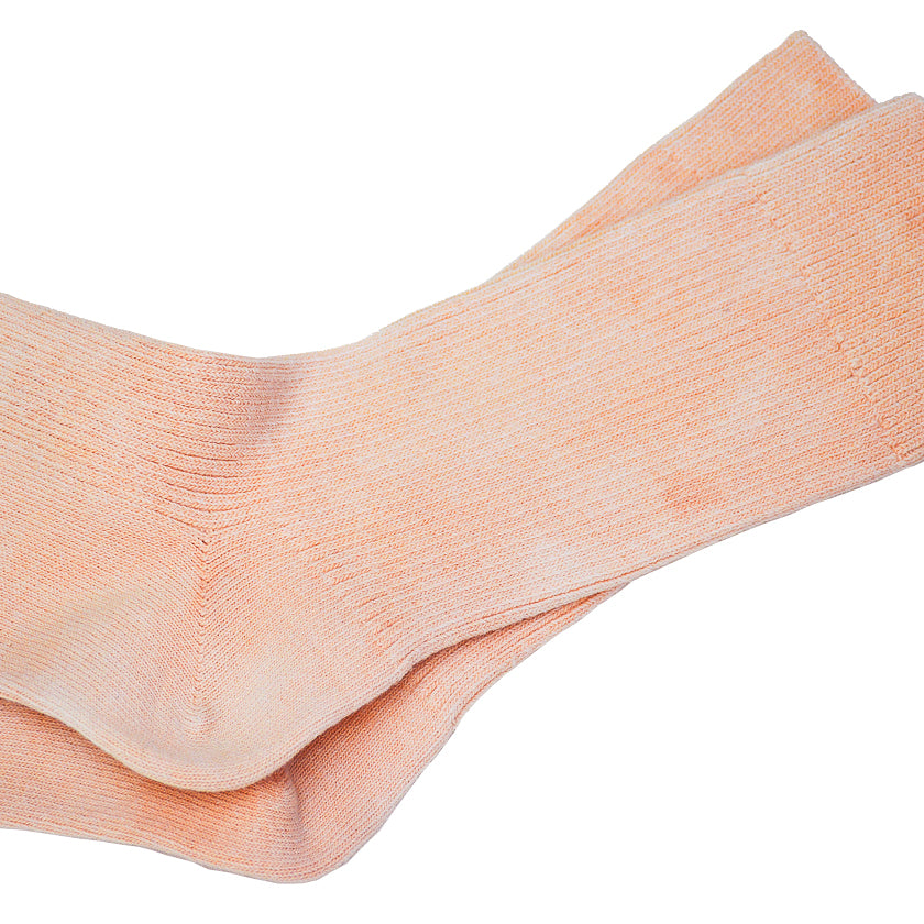 NATURAL HAND TIE-DYED SOCKS (PACK OF 5)