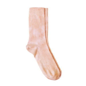 NATURAL HAND-DYED DUNE SOCKS - Philip Huang