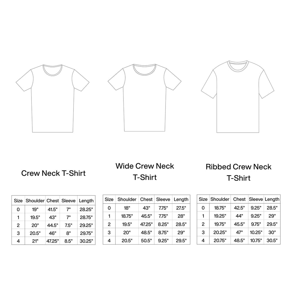 DUNE WIDE CREW NECK T-SHIRT