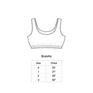 PRADU INDIGO TIE-DYE BRALETTE - Philip Huang