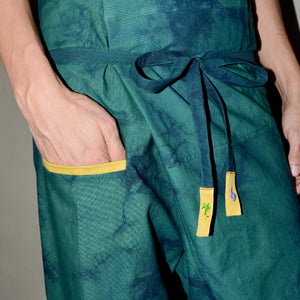 
            
                Load image into Gallery viewer, CAMOFLAGE MOSS FISHERMAN TROUSERS - Philip Huang
            
        