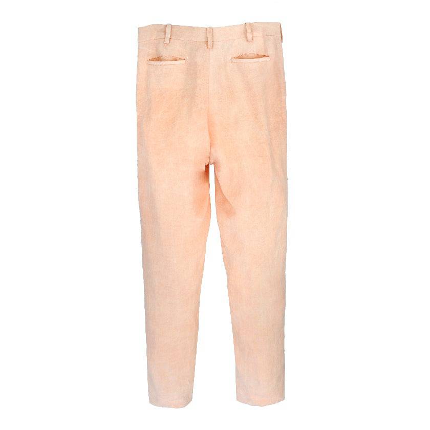 DUNE DOVE LINEN TROUSERS