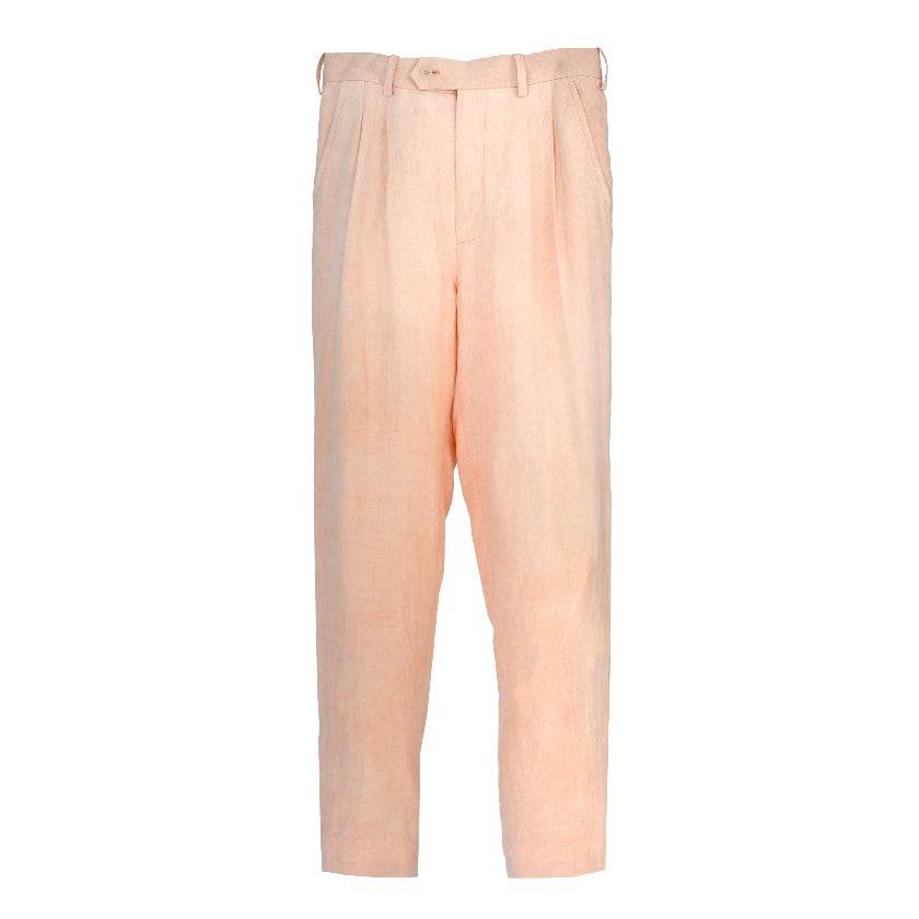 DUNE DOVE LINEN TROUSERS