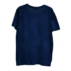 DARK INDIGO WIDE CREW NECK T-SHIRT