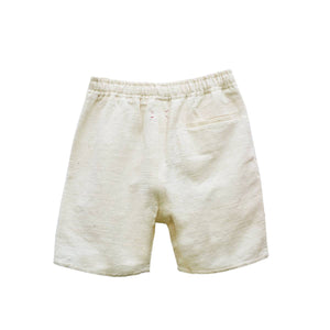 
            
                Load image into Gallery viewer, RAW WHITE ISAN WOVEN SHORTS - Philip Huang
            
        