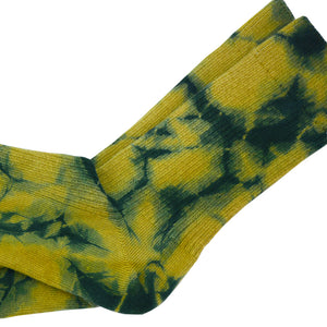 NATURAL HAND TIE-DYED SOCKS (PACK OF 5)